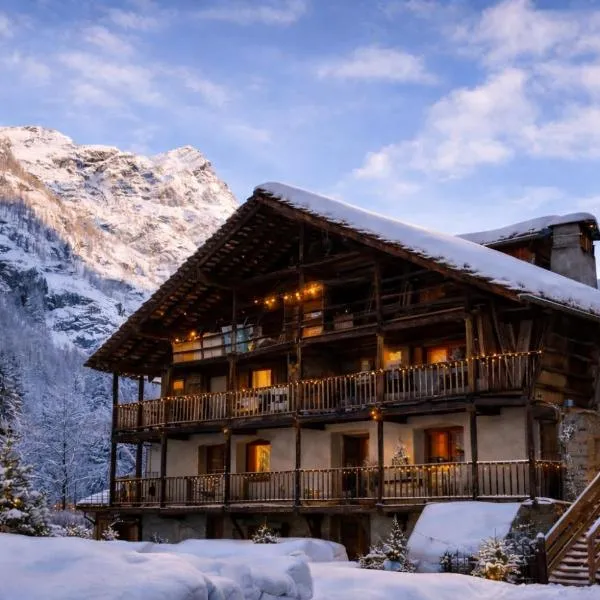 Casalpina Cozy chalet, ξενοδοχείο σε Gressoney-la-Trinité