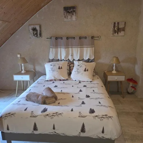 La tanière du loup, hotel in Châteauvieux