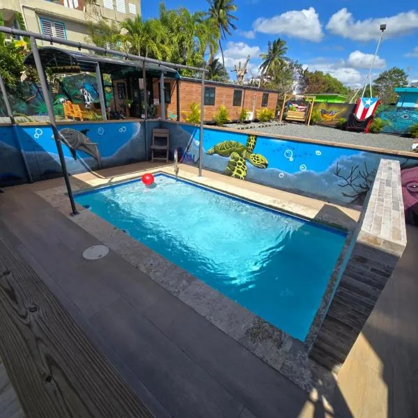 Villa Mi casita el paraiso costero, hotel en Aguada