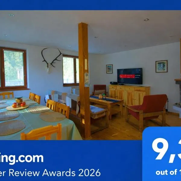 Horská chata Jelšinky v Národnom parku Slovenský raj, hotelli kohteessa Smižany