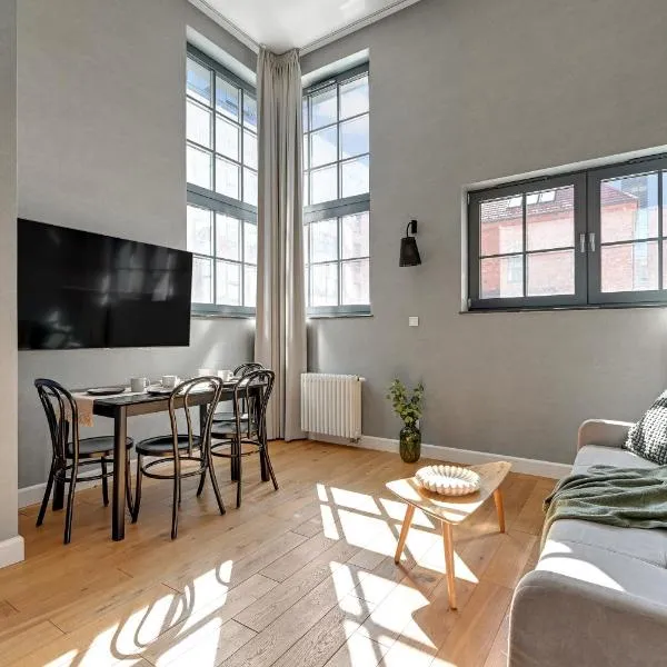 Maszynownia by Browar Hevelius Apartments，格但斯克的飯店