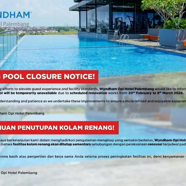Wyndham Opi Hotel Palembang, hotell i Palembang