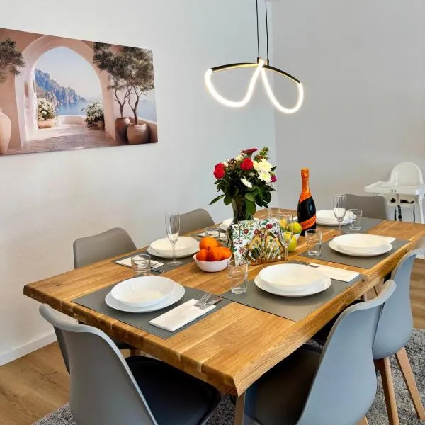 Olive Apartment mit Balkonen & Elektrogrill, 24h Self-Check-in, Free Parking, Netflix & WiFi, TOP Lage, Nähe KEM Kliniken, hotel a Essen