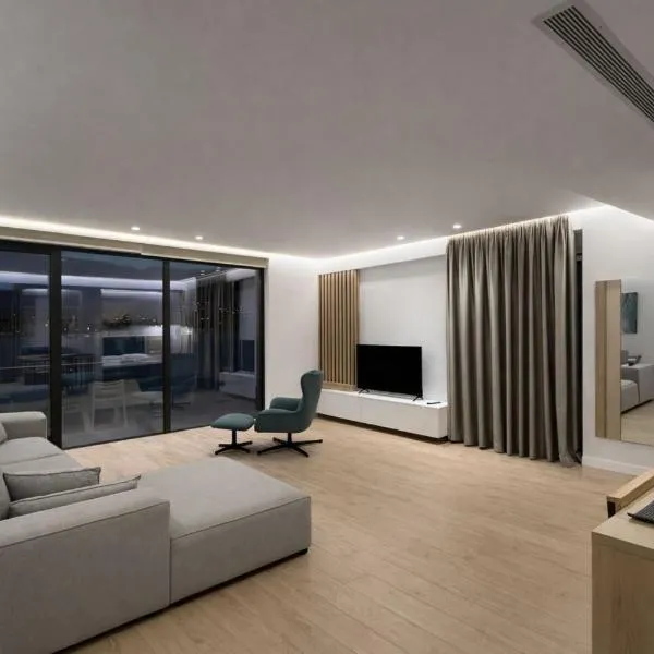 Hotel Tramonto: Saranda şehrinde bir otel