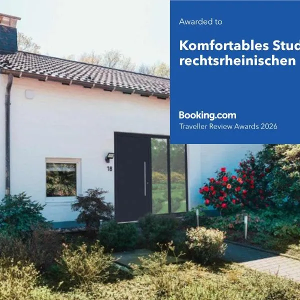 Komfortables Studio im rechtsrheinischen Köln, hotelli Kölnissä