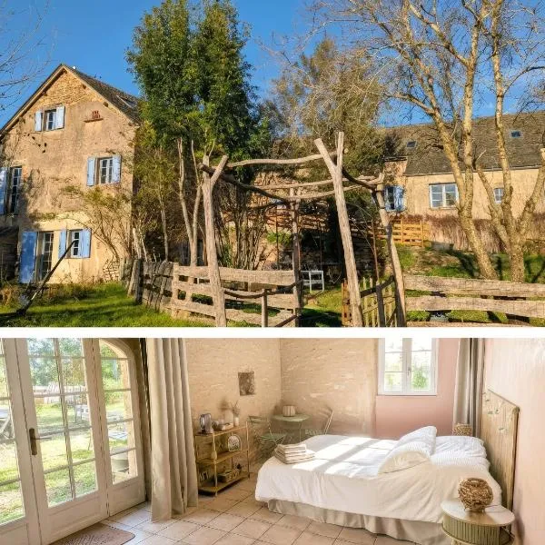 Saisonnée - Gîtes, Chambres et Table d'Hôtes, hotell i Centrès