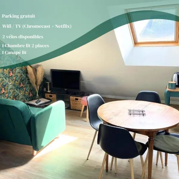 Appartement 1 chambre et 2 vélos, hotel in Saint Malo