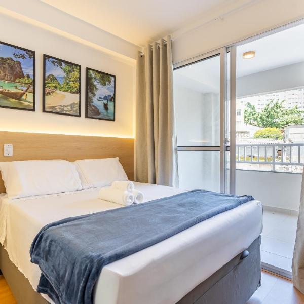 Loft Charmoso com Varanda no Coração da Bela Vista