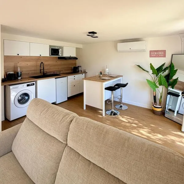 Studio équipé avec jardin - Calme & Cosy, hotelli kohteessa Tarbes