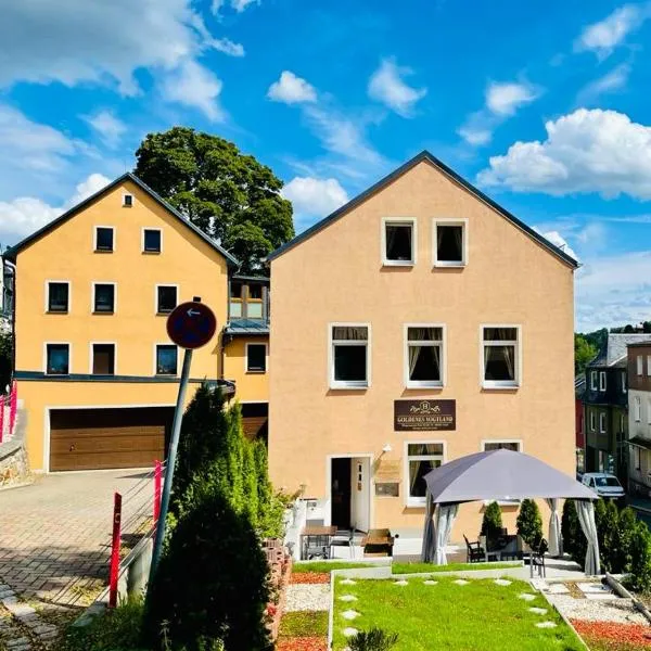 Hotel Goldenesvogtland โรงแรมในAdorf