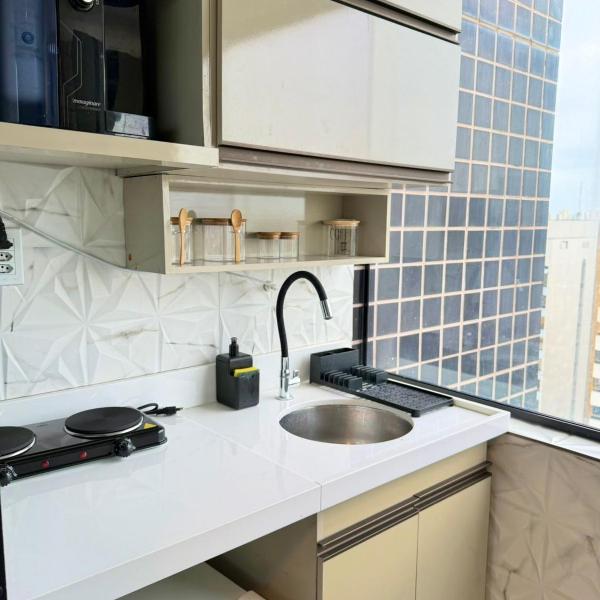 Estilo e Praticidade - Seu Flat ao lado do mar - Foto 4