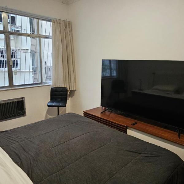 Confortável apartamento perto da praia