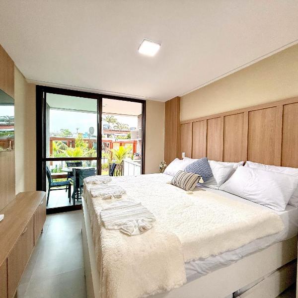 Studio Premium no Beach Class Summer | Resort na Praia do Cupe