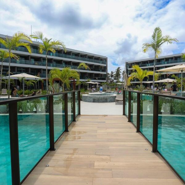 Porto de Galinhas - Flat com estrutura de resort - Praia de Muro Alto