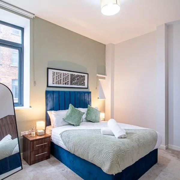 2BR River View Leeds Dock Apartment l Free Parking, hotel v mestu Leeds