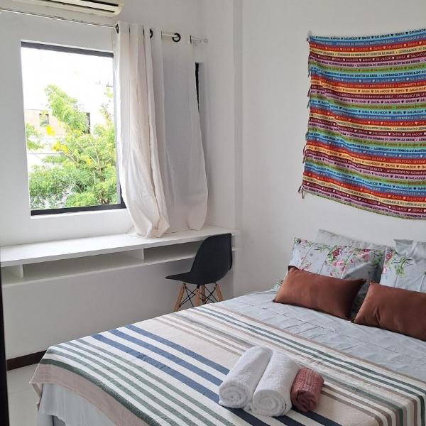 Apartamento quarto e sala aconchegante no Rio Vermelho