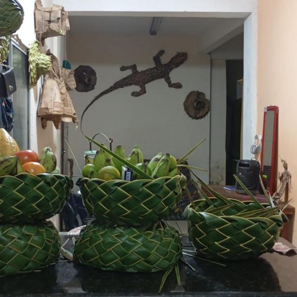 Casa central, hospedagem simples