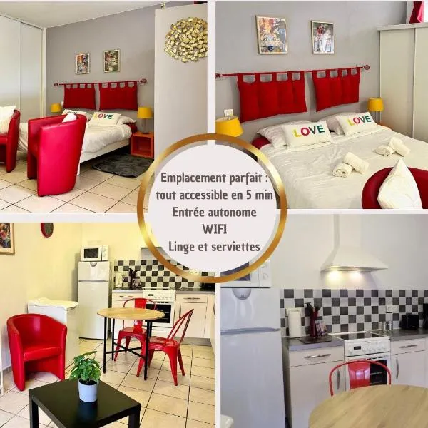 Studio Revy 4 - Confort et équipé - Centre ville, hotel di Neris les Bains