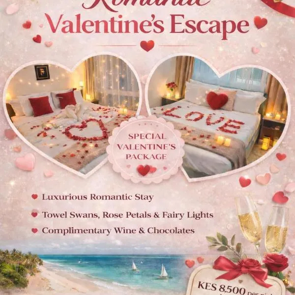 OceanClose 1&2 Bedroom Malindi, hotel v destinaci Malindi