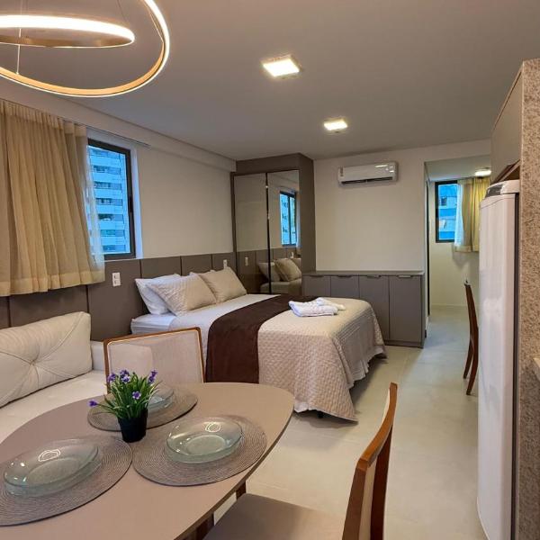 Flat Luxo em Boa Viagem - 5min do Aeroporto - perto da praia - Wi-Fi 500mb - check-in 24h
