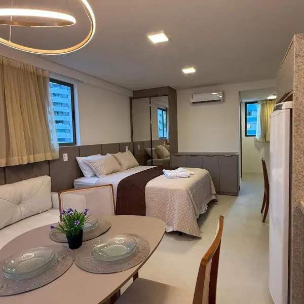Flat Luxo em Boa Viagem - 5min do Aeroporto - perto da praia - Wi-Fi 500mb - check-in 24h, hotel a Recife