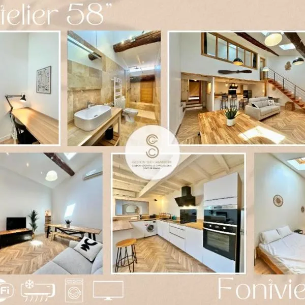 Atelier 58 Fontvieille Arles Alpilles, hotel a Fontvieille