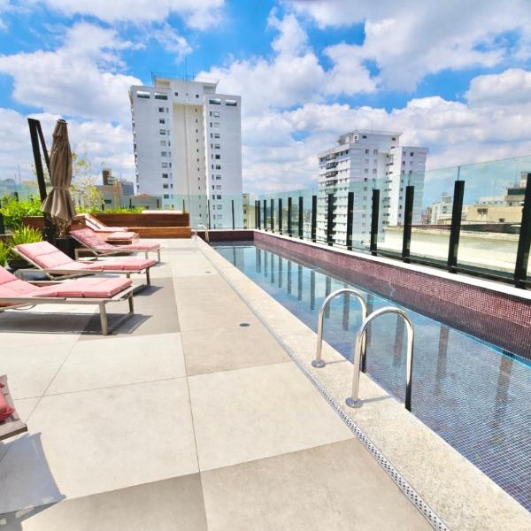 Studio Design Jardins! Piscina Academia CoWorking Lavanderia! 5 min Av Paulista! 8 min Oscar Freire! - Foto 3