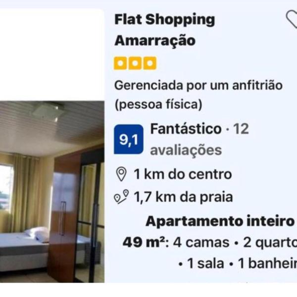Flat Shopping Amarração