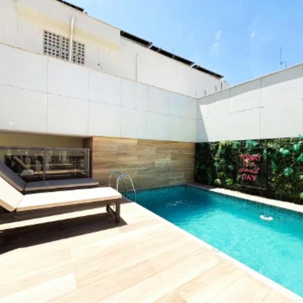 Apartamento Inteiro Novo Praia, 2 Varandas, Piscina e Vista Parcial MAC - Foto 4
