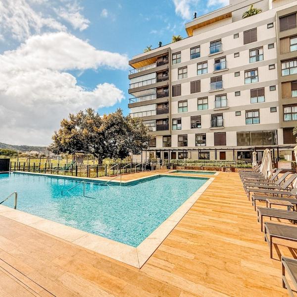 Apê Mykonos|Jurerê|Piscina|Próximo Open Shopping