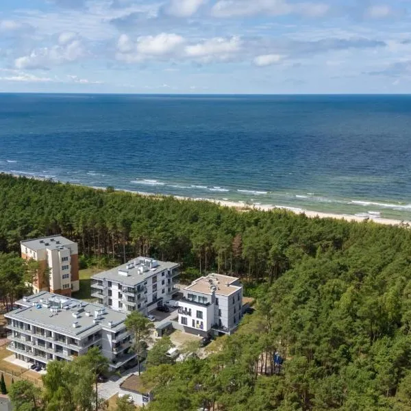 Zielona 16 Apartments、ミエンジボジェのホテル