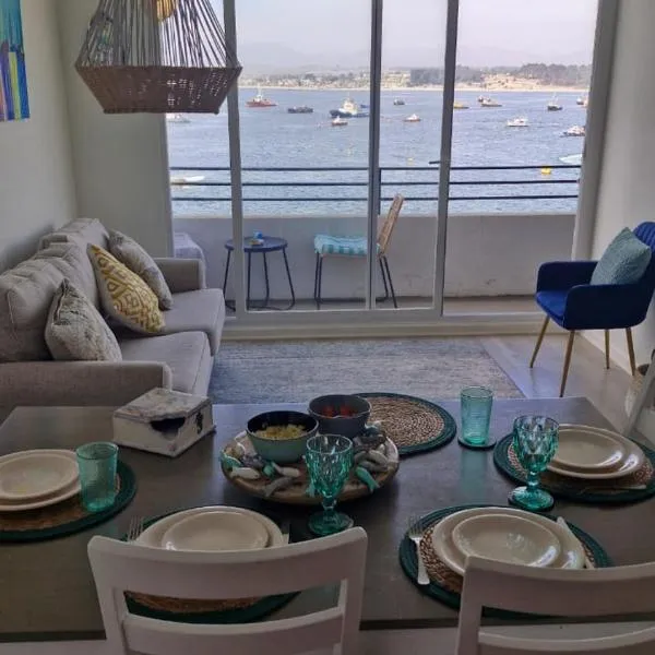 Departamento con acceso directo a la playa, hotelli kohteessa Quintero