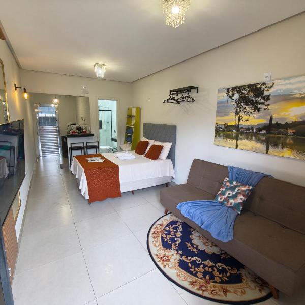 Studio novo com ar condicionado e garagem - Foto 5