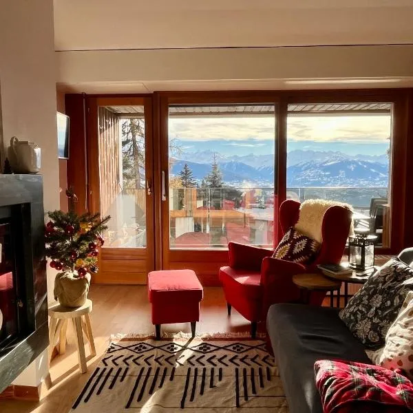 Renovated Apartment 5 min to Crans Montana Center, hotel in Crans-Montana
