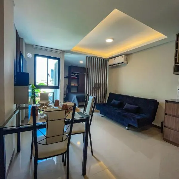 Moderno monoambiente a pasos del Mall Las Brisas, hotel sa Hamacas