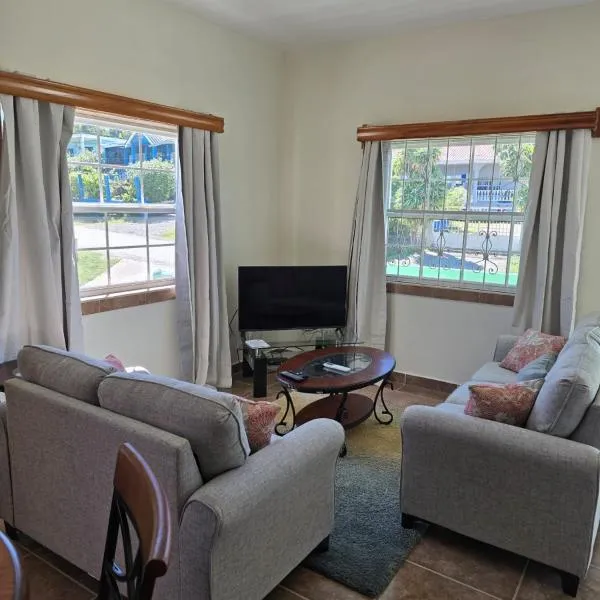 Cozy 1BR Apartment Near Downtown San Ignacio - WiFi, AC & designated work station, hotel i San Ignacio