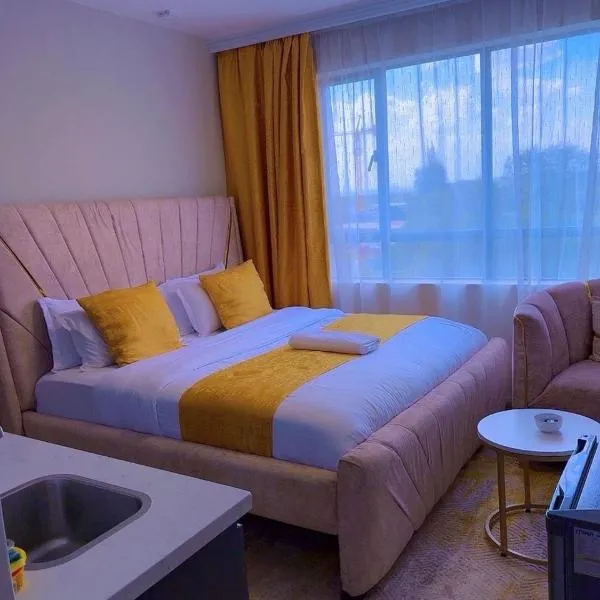 Jkia Airport smart studio next 67hotel、ナイロビのホテル