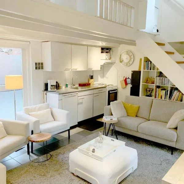 Cottage Markdal met gratis fietsen, viešbutis mieste Breda