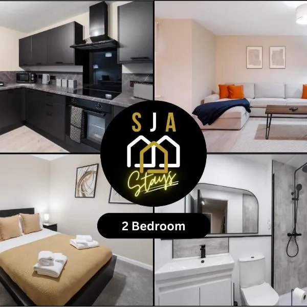 Belgrave Stay - SJA Stays - Modern 2 Bed Apartment, khách sạn ở Aberdeen