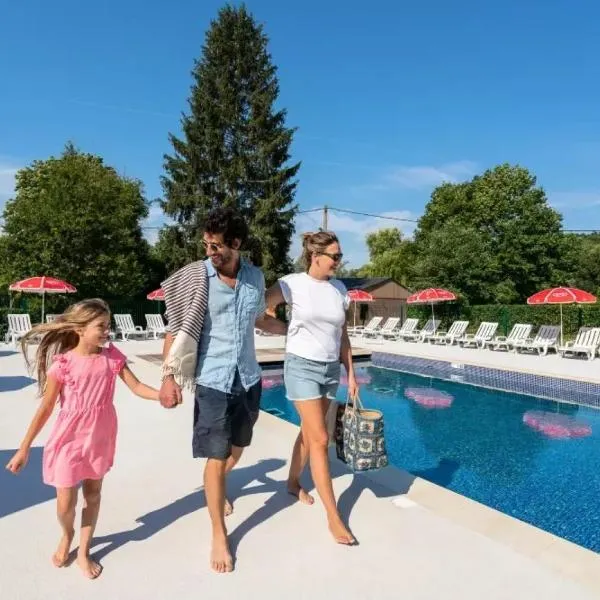 ZEcamping 4 pet friendly avec piscine chauffée et pataugeoire โรงแรมในNesles-la-Vallée