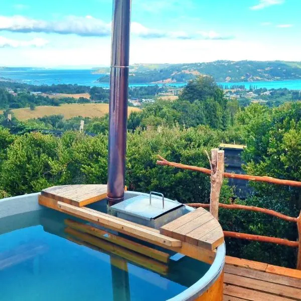 Casa en Dalcahue - MiraMar & Tinaja Adicional, hotell i Dalcahue