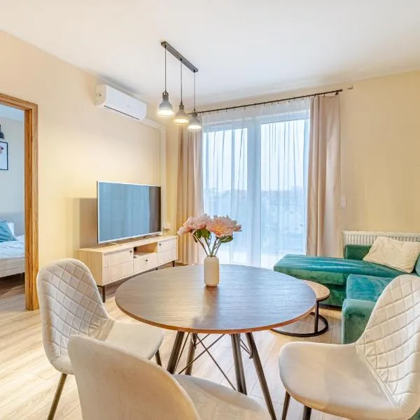 Viesnīca Apartament Odrzańskie Tarasy, Klimatyzacja, PW INVEST HOME pilsētā Krapkovice