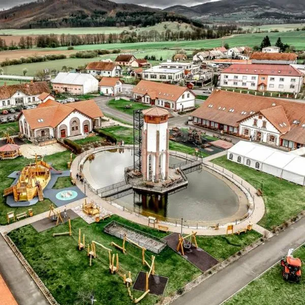 Rezort Masarykov dvor、Pstrušaのホテル