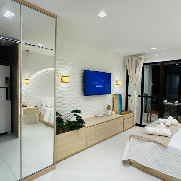 Studio Decorado Estilo Mykonos a 250m da praia - Foto 5