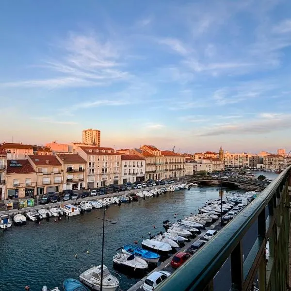 Appartement Centre Sète - Balcon Vue Quai, ξενοδοχείο στο Σετ