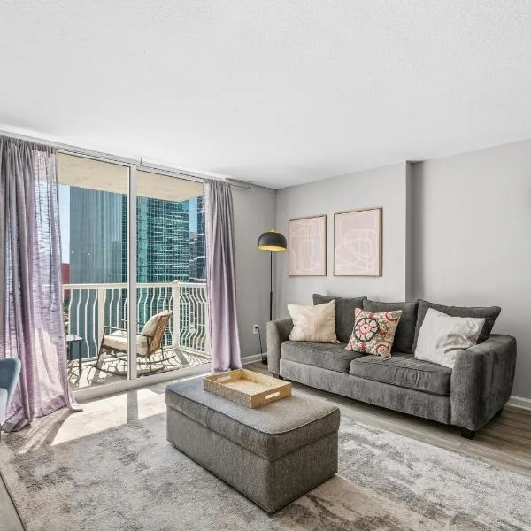 1BR Retreat - Free Parking - Ocean Views & Pool, Hotel in Miami