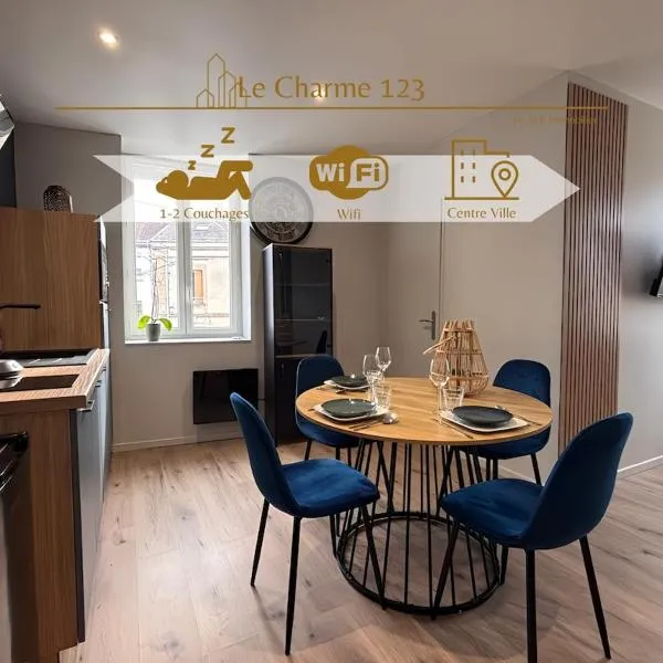 Le Charme 123, hotel em Roanne