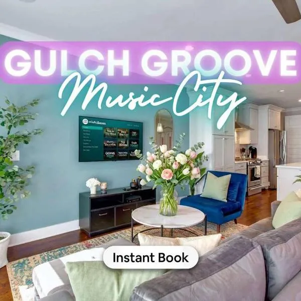 Lux Nashville Retreat 12 Beds Games Bar, Hotel in Nashville