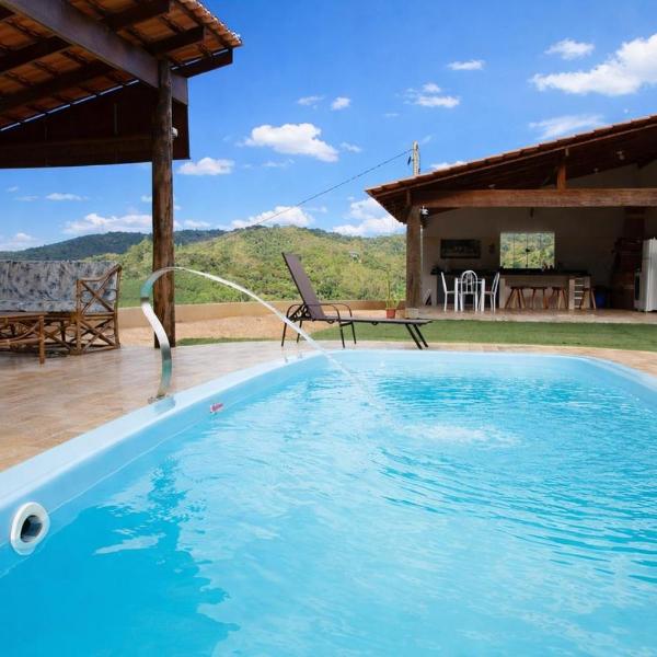 Casa de Campo com Vista, Piscina e Churrasqueira - Foto 2