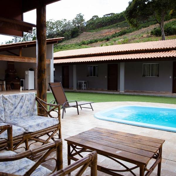 Casa de Campo com Vista, Piscina e Churrasqueira - Foto 4